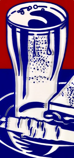 Sandwich and Soda (Corlett 35), X + X, Roy Lichtenstein