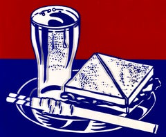 Bocadillo y refresco (Corlett 35), X + X, Roy Lichtenstein