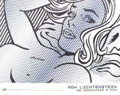 Seductive Girl Offset Print, Pop Art Style, Unframed, 2000s