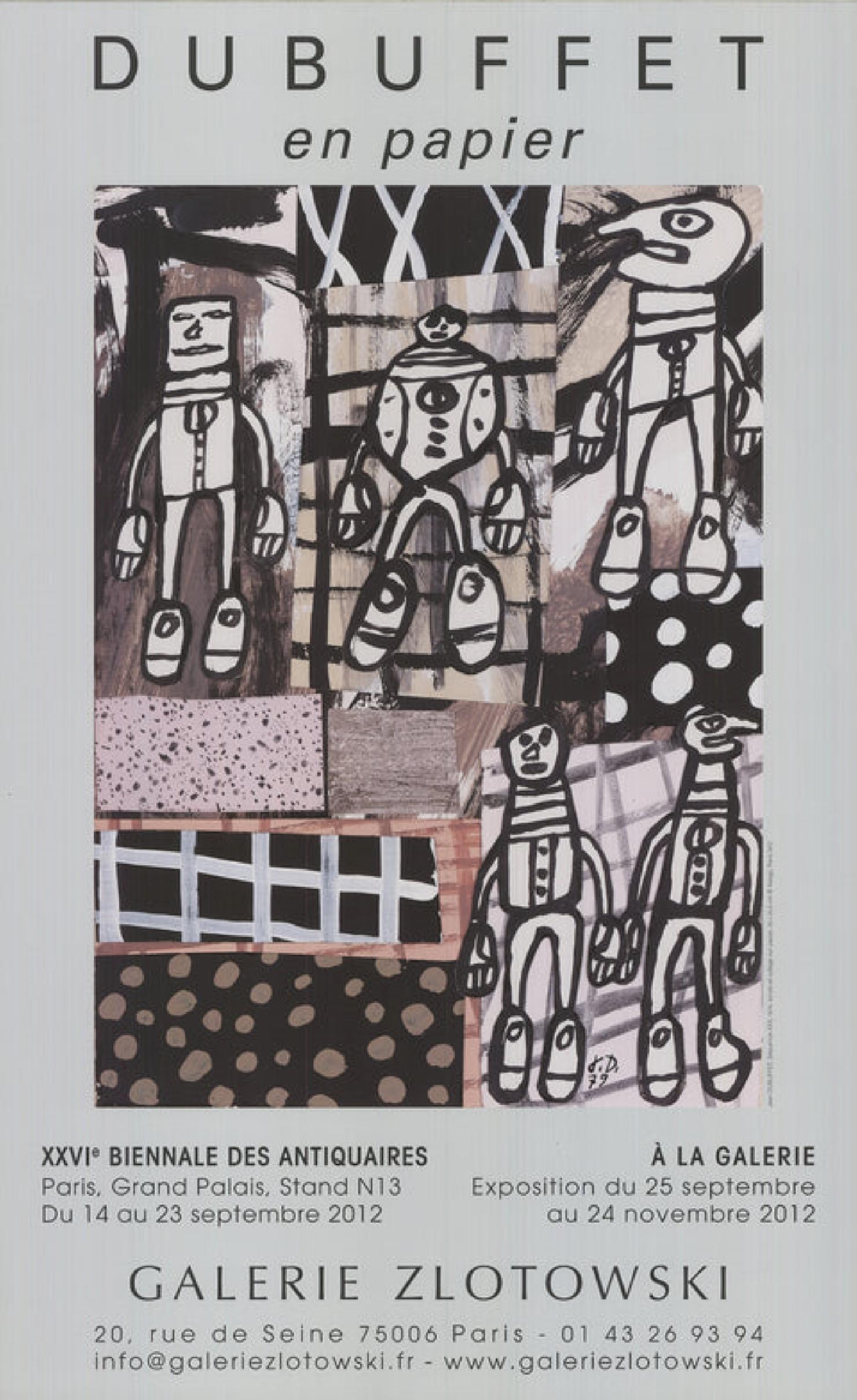Sequence XXX By Jean Dubuffet For Sale 1