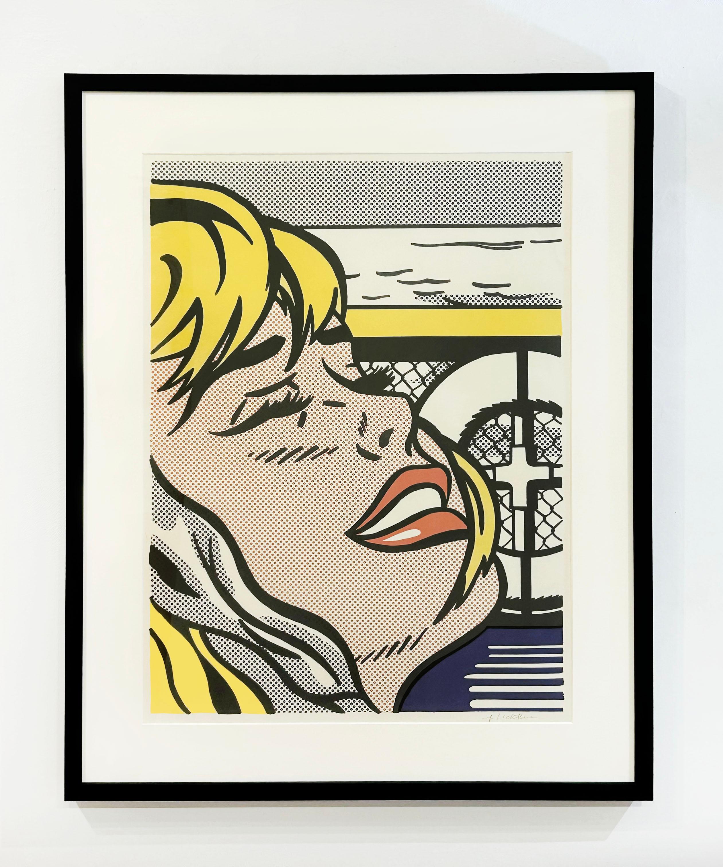 Shipboard Girl - Pop Art Print by Roy Lichtenstein