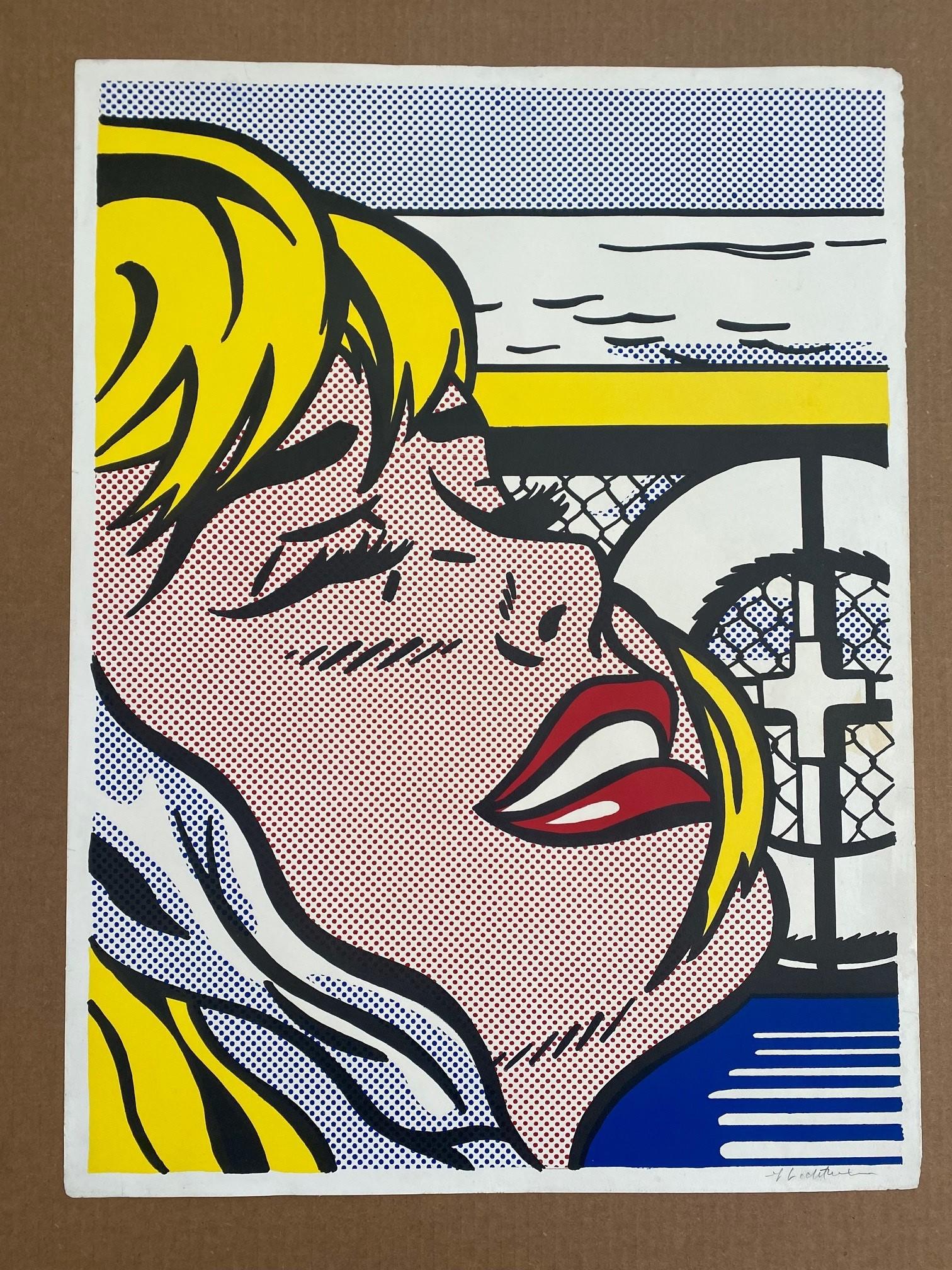 Shipboard Girl - Print by Roy Lichtenstein