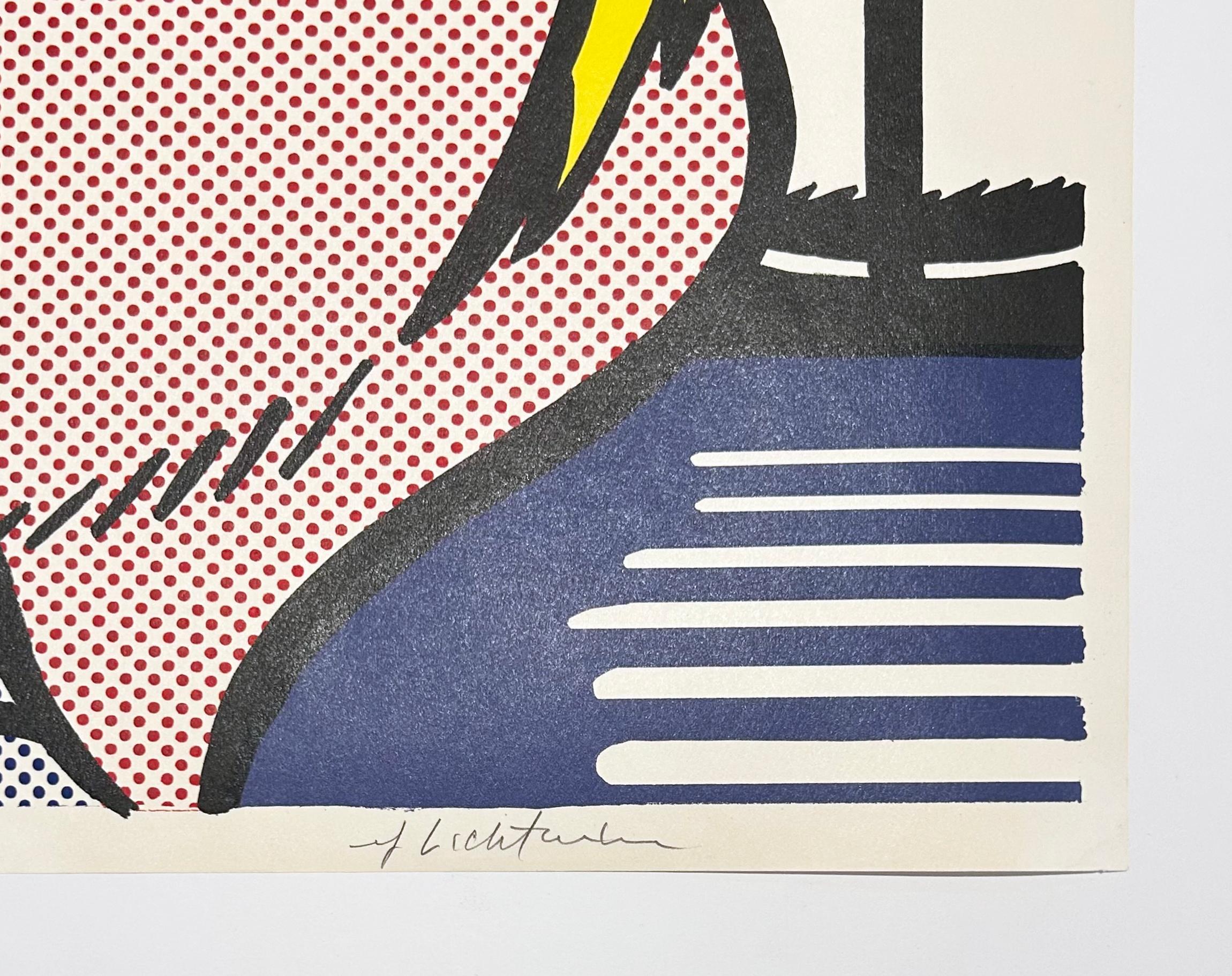 Shipboard Girl - Pop Art Print by Roy Lichtenstein