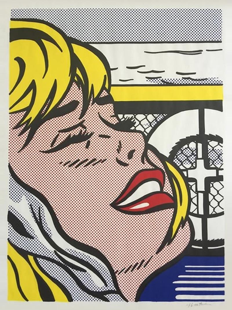 Figurative Print de Roy Lichtenstein - Chica de a bordo