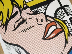 'Shipboard Girl' Pop Art Lithograph, 1965