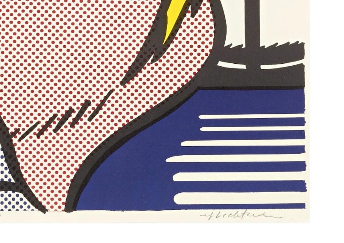 roy lichtenstein close up