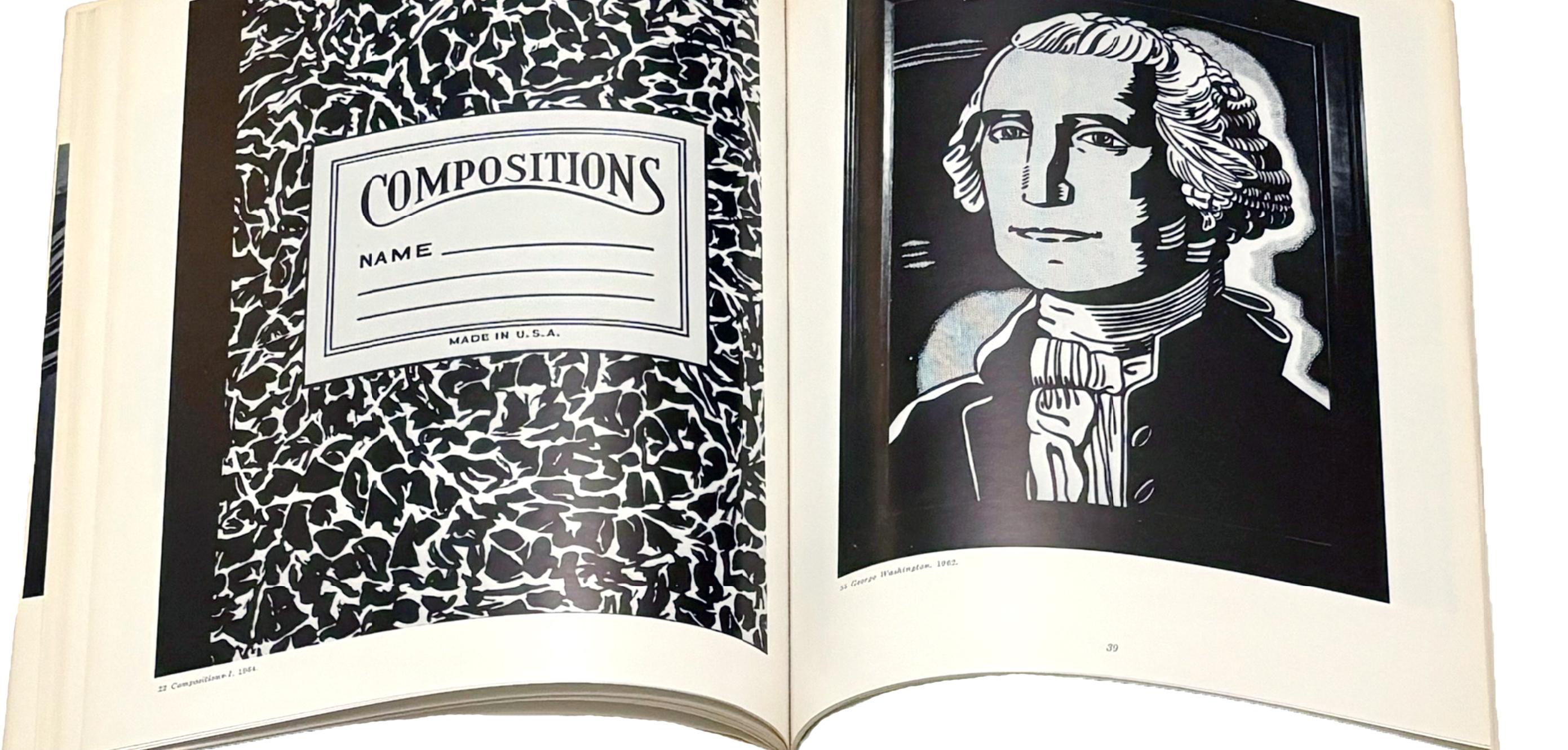 Autographed Roy Lichtenstein Compositions catalog 1967 For Sale 3