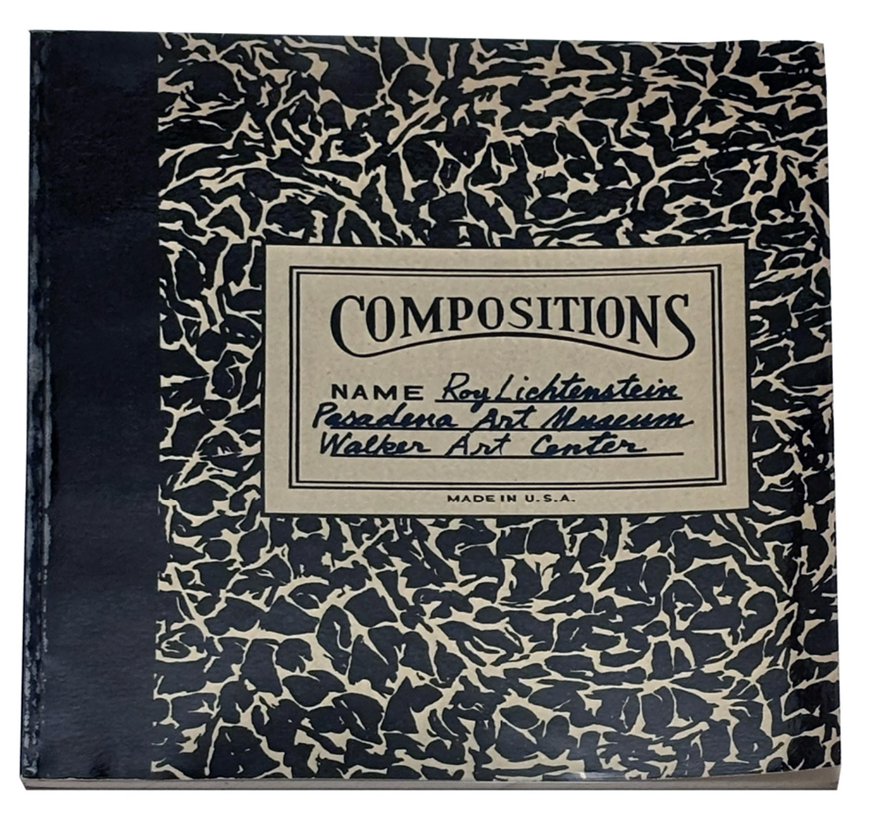 Autographed Roy Lichtenstein Compositions catalog 1967 For Sale 7