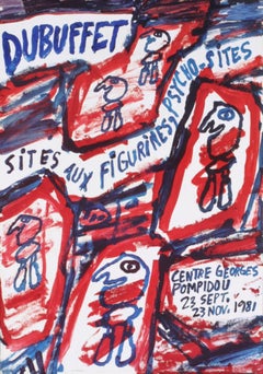 Sites Aux Figurines Psycho-Sites By Jean Dubuffet