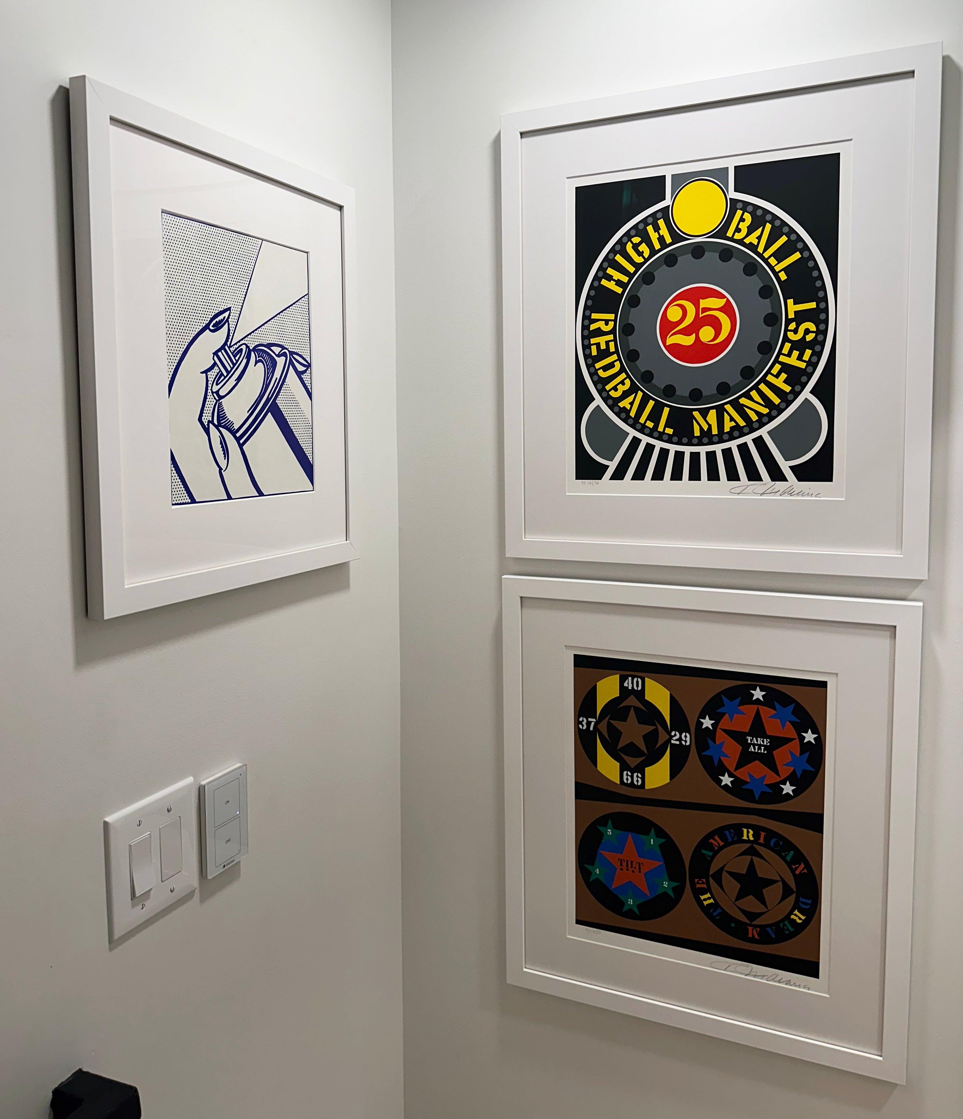 Spray Can, from 1¢ Life - Gray Still-Life Print by Roy Lichtenstein