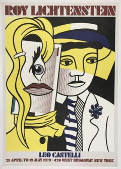 Stepping Out, West Broadway by Roy Lichtenstein (after)