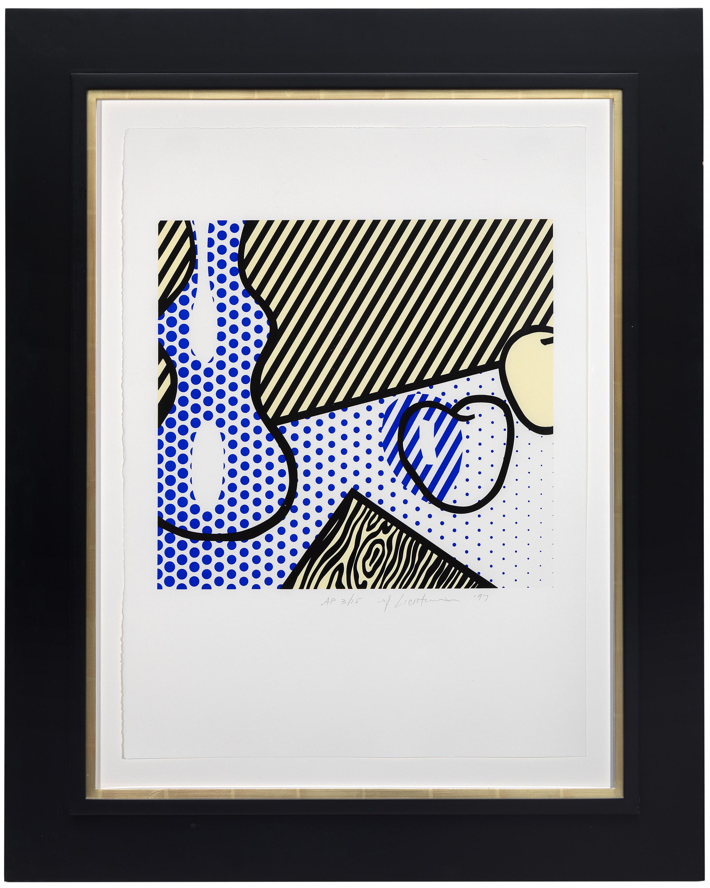 Nature morte, tirée du The Geldzahler Portfolio (C.C. 310) - Print de Roy Lichtenstein
