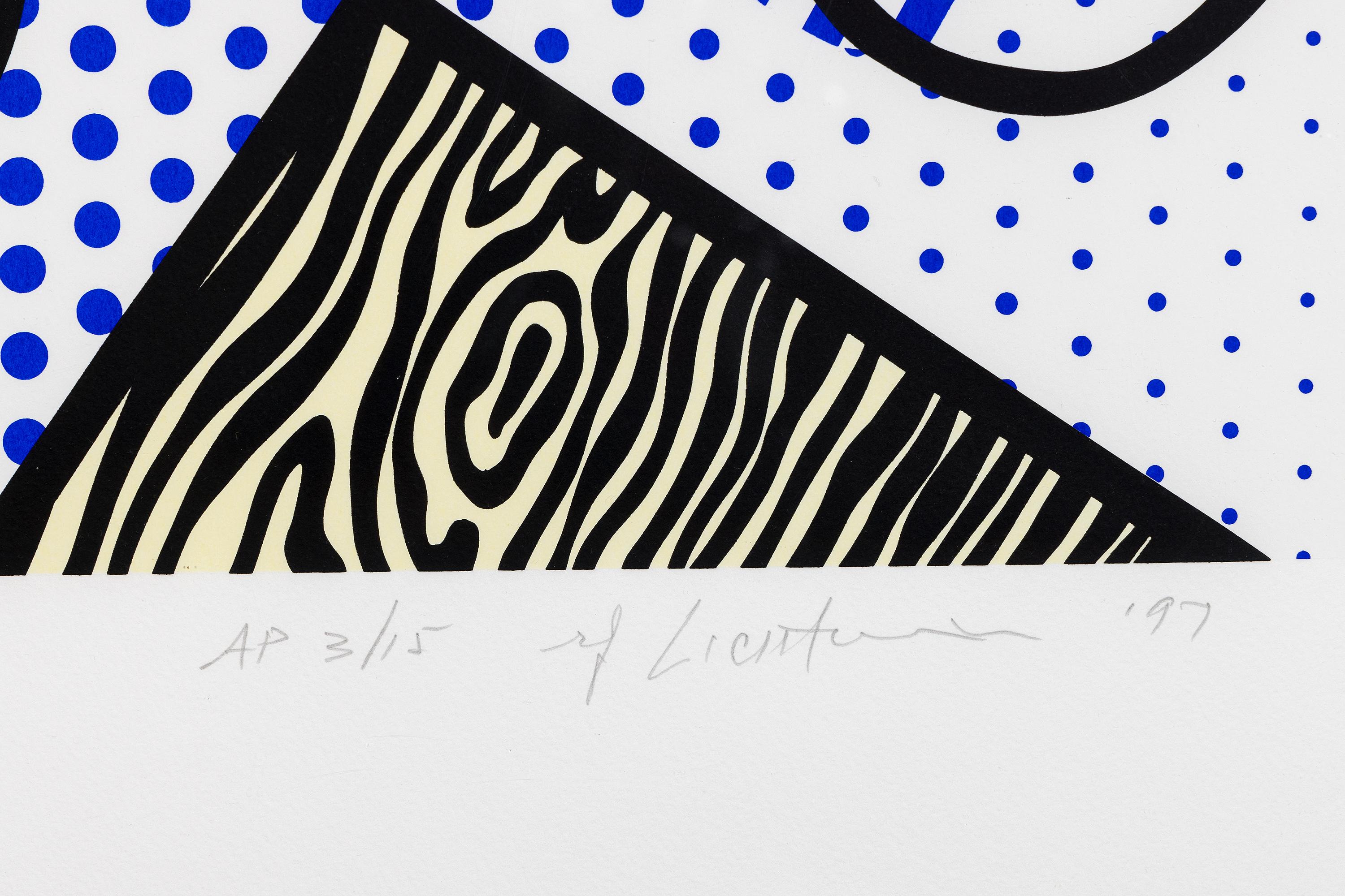 Nature morte, tirée du The Geldzahler Portfolio (C.C. 310) - Après-guerre Print par Roy Lichtenstein