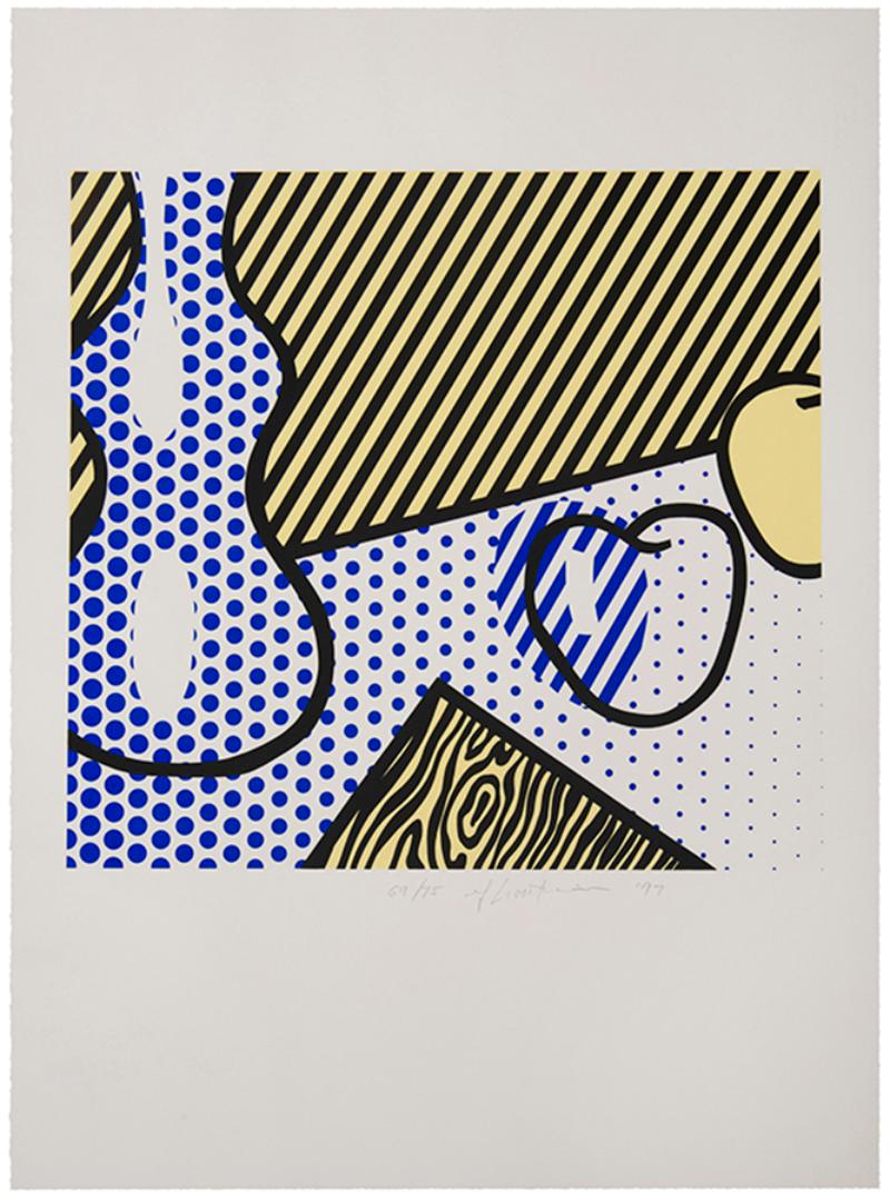 Roy Lichtenstein Figurative Print – Stillleben, aus dem Portfolio von Geldzahler