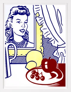 'Still Life with Portrait from 'Six Still Lifes' Screenprint, 1974