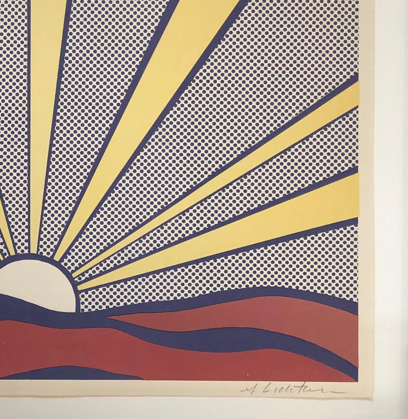 Sunrise C. II.7 - Print by Roy Lichtenstein