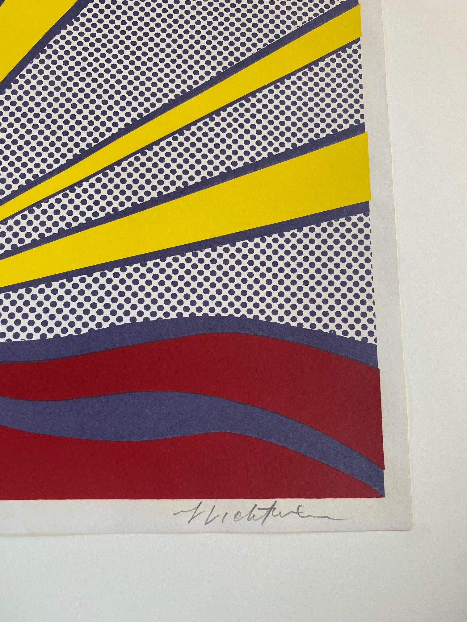 Sunrise - Print by Roy Lichtenstein
