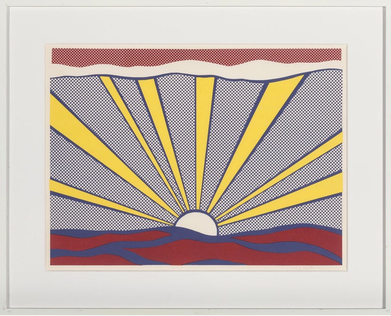 Roy Lichtenstein - Sunrise For Sale at 1stDibs