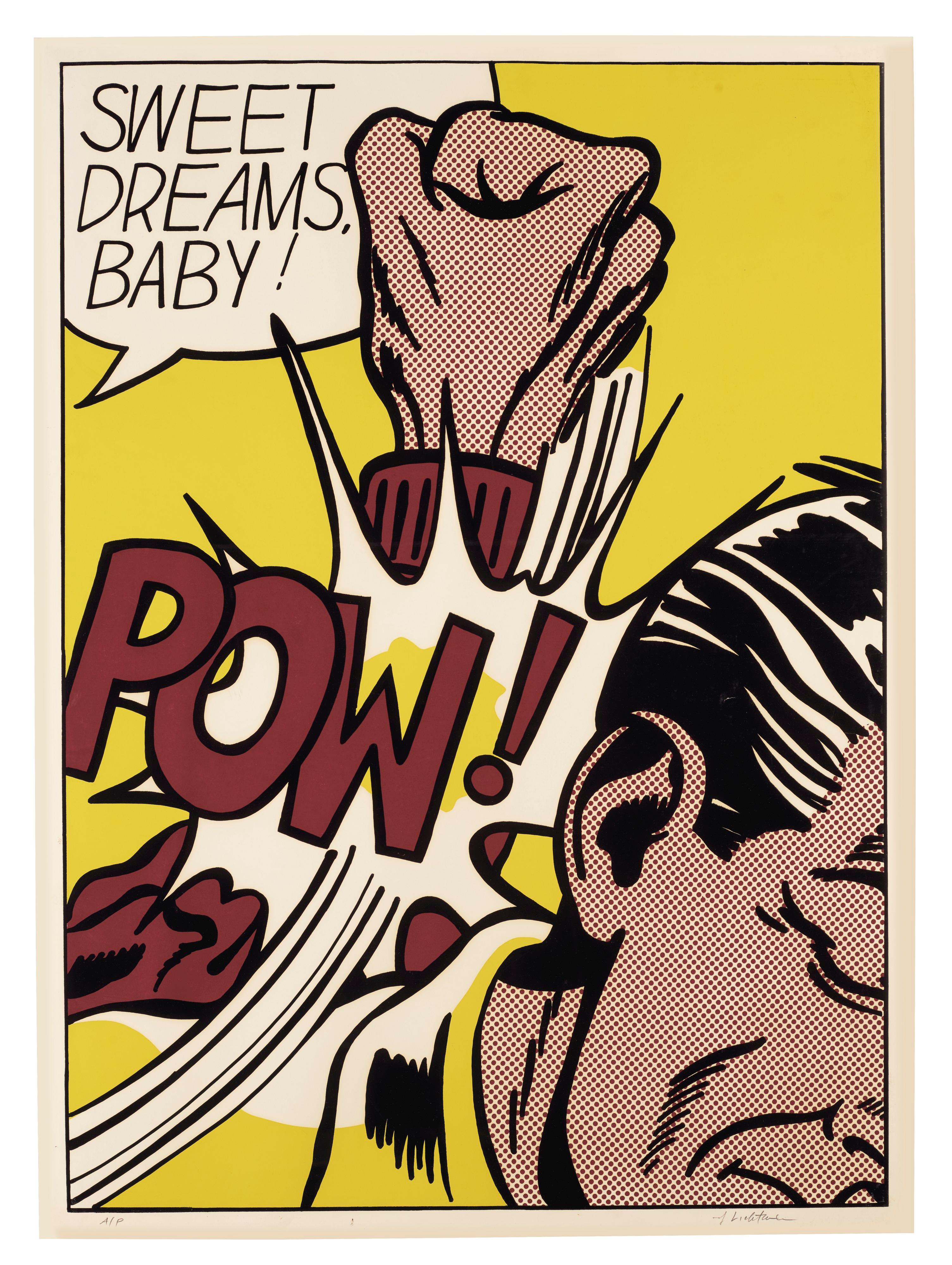 Sweet Dreams Baby!  - Print by Roy Lichtenstein