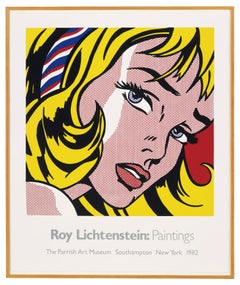 Das Parrish Art Museum (Mädchen mit Haarband 1965) Roy Lichtenstein