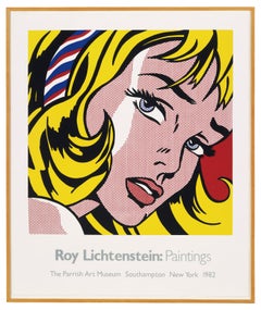 The Parrish Art Museum (Girl with Hair Ribbon 1965) Roy Lichtenstein