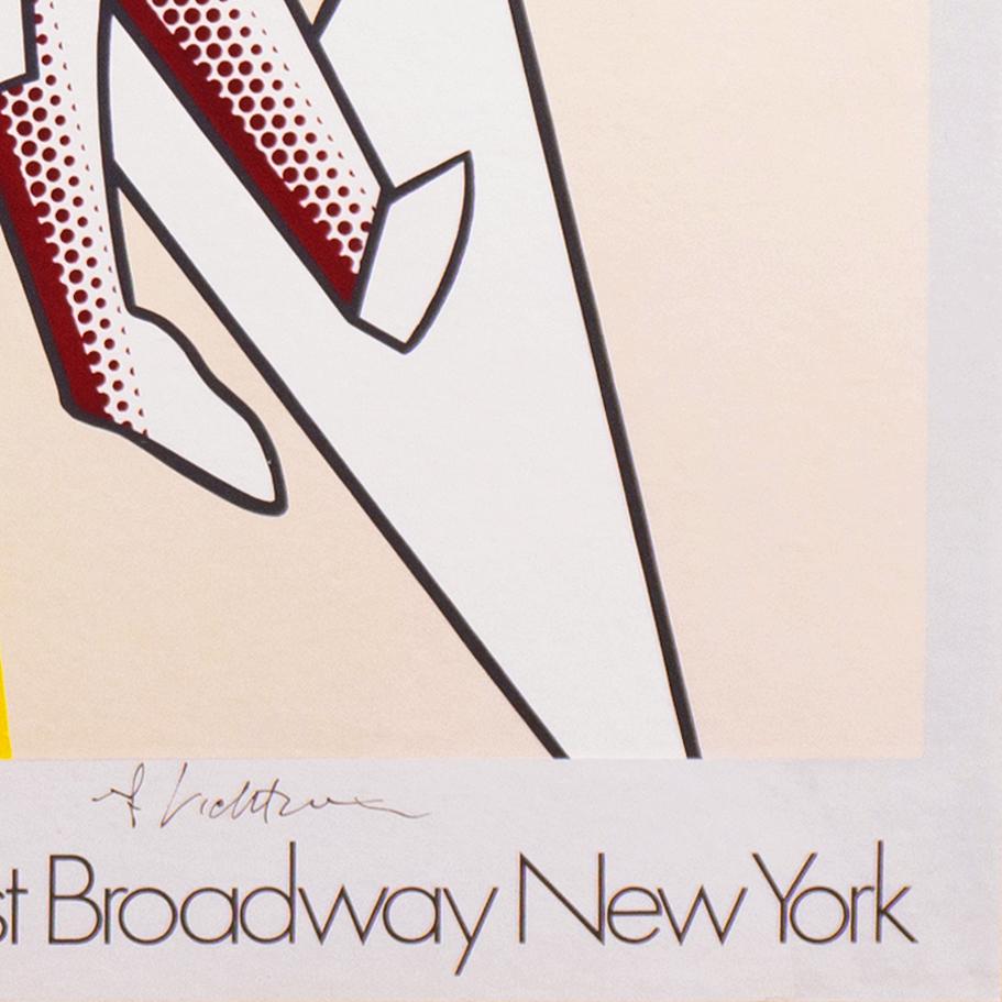 'The Red Horseman', Hand Signed, Leo Castelli Gallery Exhibition Poster, Pop Art For Sale 2