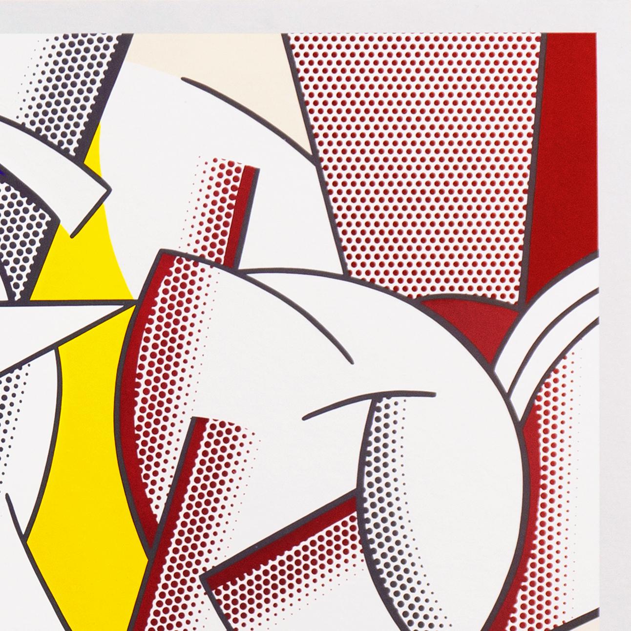 „Der rote Reiter“, handsigniertes, Ausstellungsplakat der Galerie Leo Castelli, Pop Art im Angebot 4