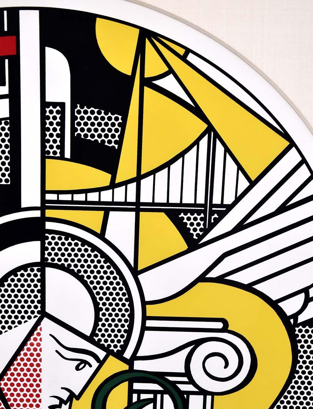 Poster del Guggenheim Museum di A. Solomon - Print Pop Art di Roy Lichtenstein