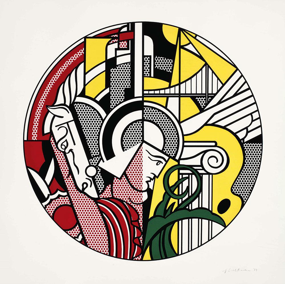 Roy Lichtenstein Figurative Print - The Solomon R. Guggenheim Museum Poster