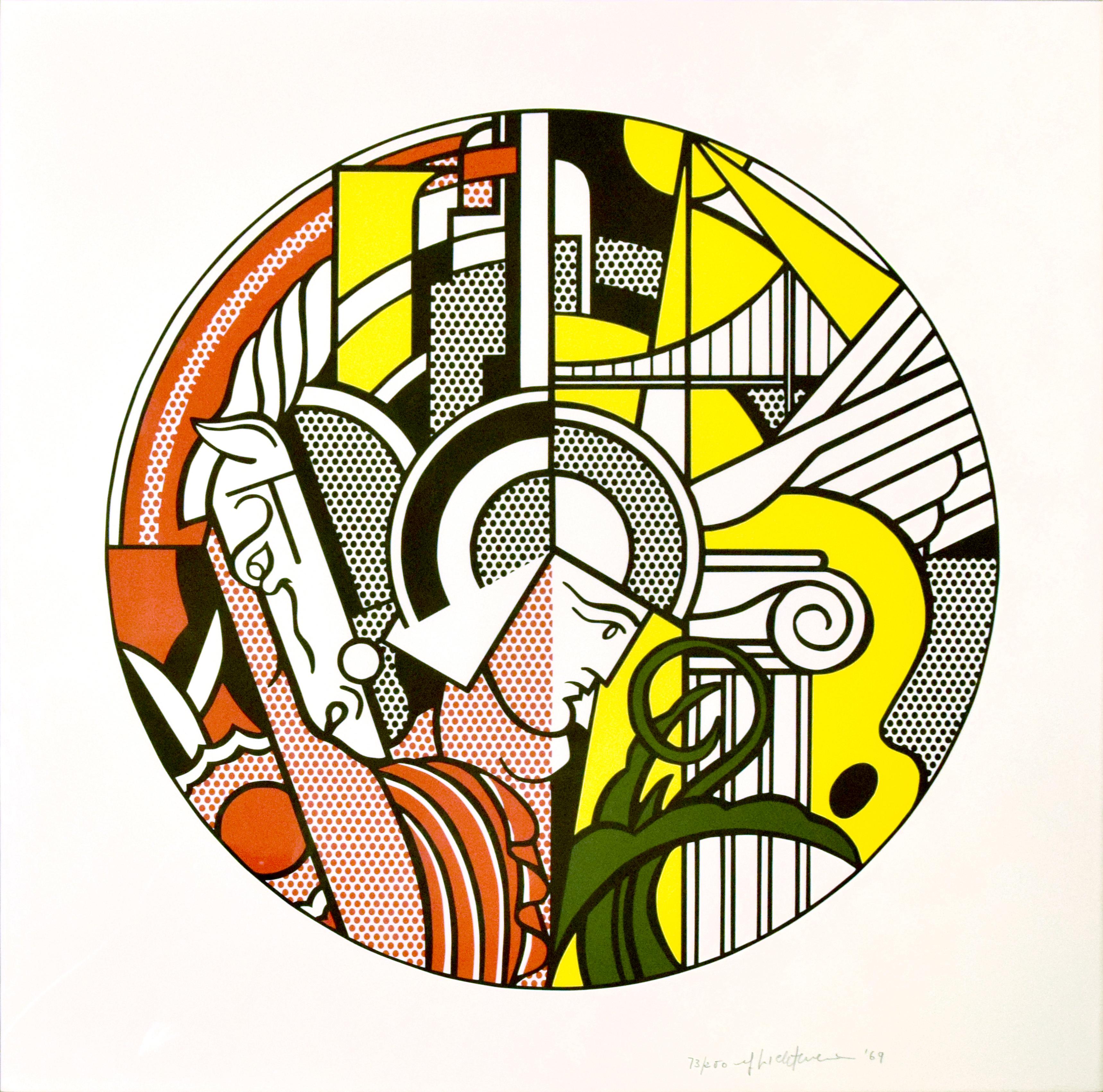 Roy Lichtenstein Print - The Solomon R. Guggenheim Museum Poster