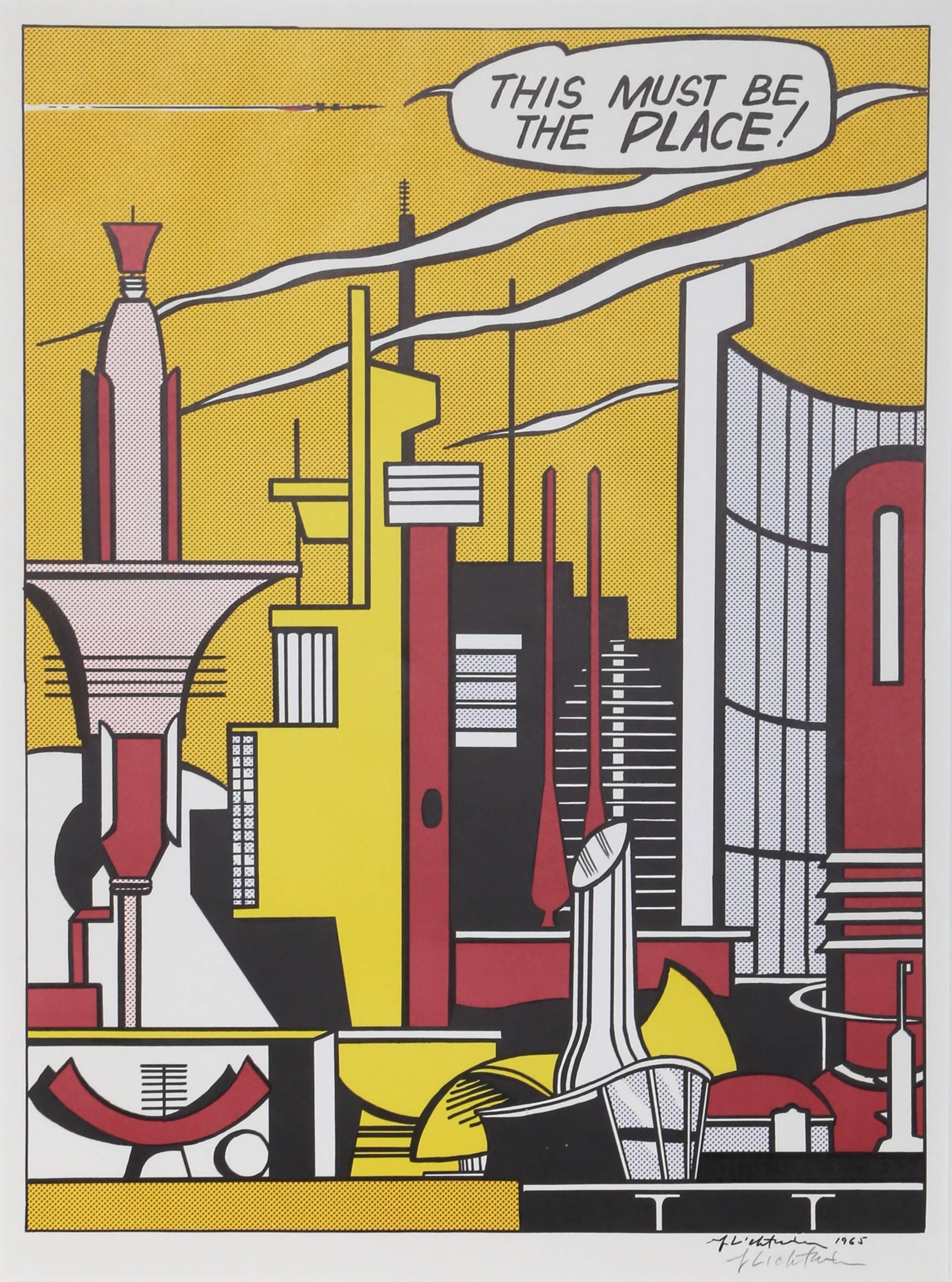 « This Must Be the Place » (C. III.20), de Roy Lichtenstein 1965 en vente 1