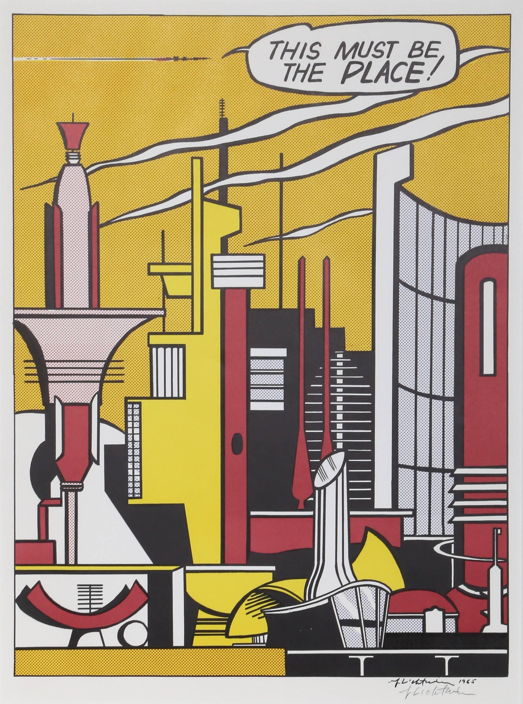Este debe ser el lugar (C. III.20), de Roy Lichtenstein 1965 en venta 1