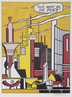 This Must Be the Place (C. III.20), Pop Art Lithograph by Roy Lichtenstein