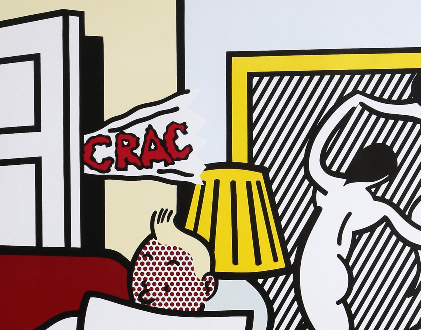 Zinn Lesen, Pop-Art-Poster nach Roy Lichtenstein im Angebot 1