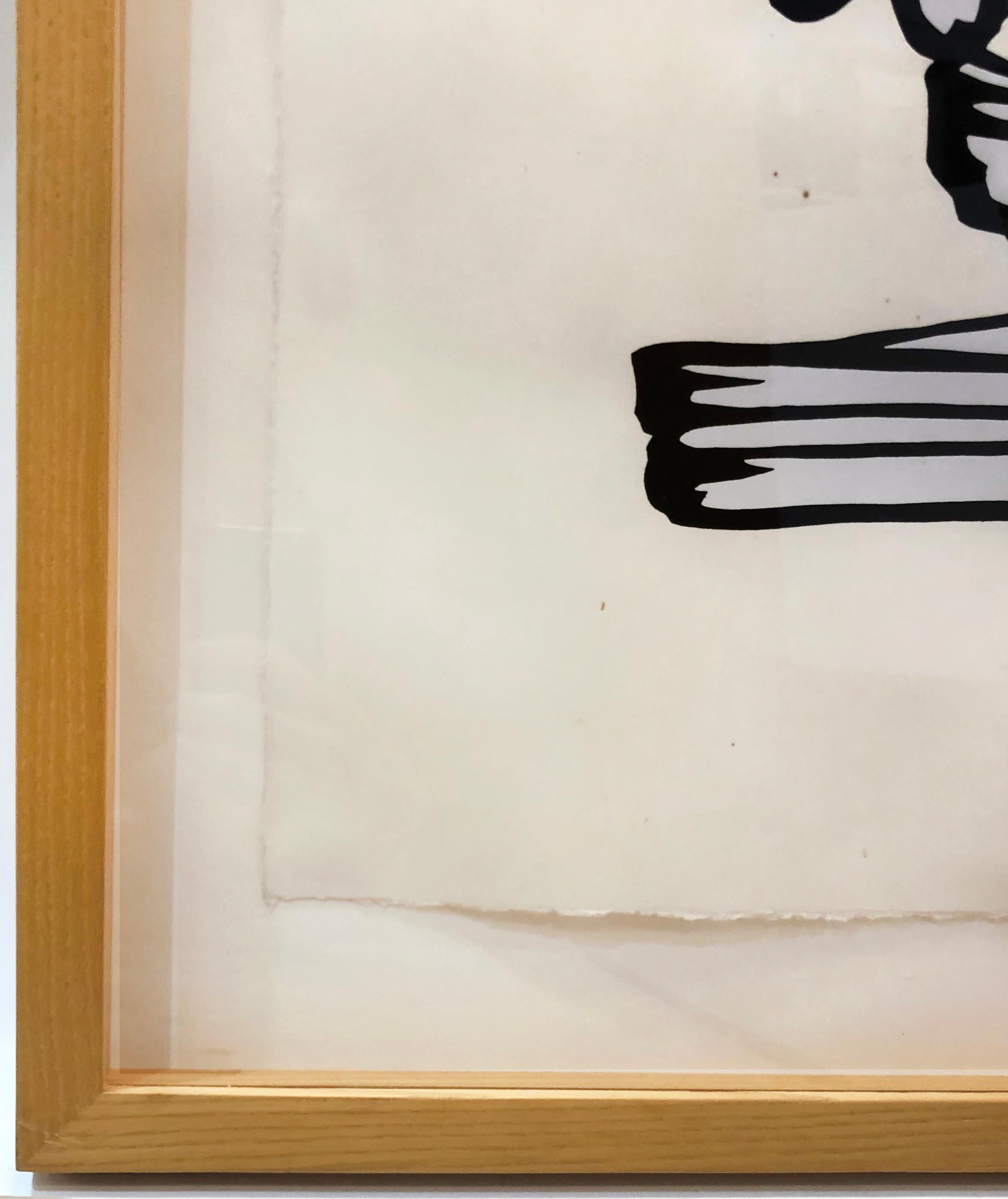 Zwei Äpfel von Roy Lichtenstein, Sieben Apfel-Holzschnitte, Portfolio aus japanischem Papier 8