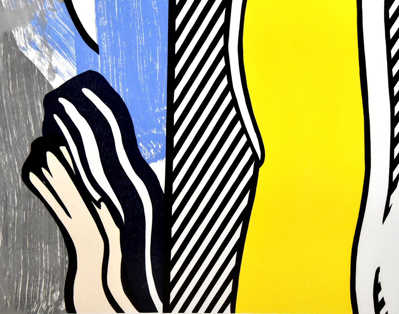 Roy Lichtenstein Two Paintings: Dagwood, 1984 is a vivid, colorful piece that demonstrates the clever work of Lichtenstein’s varied oeuvre. The work is centered around the juxtaposition between subjects that evoke the artist’s own personal and