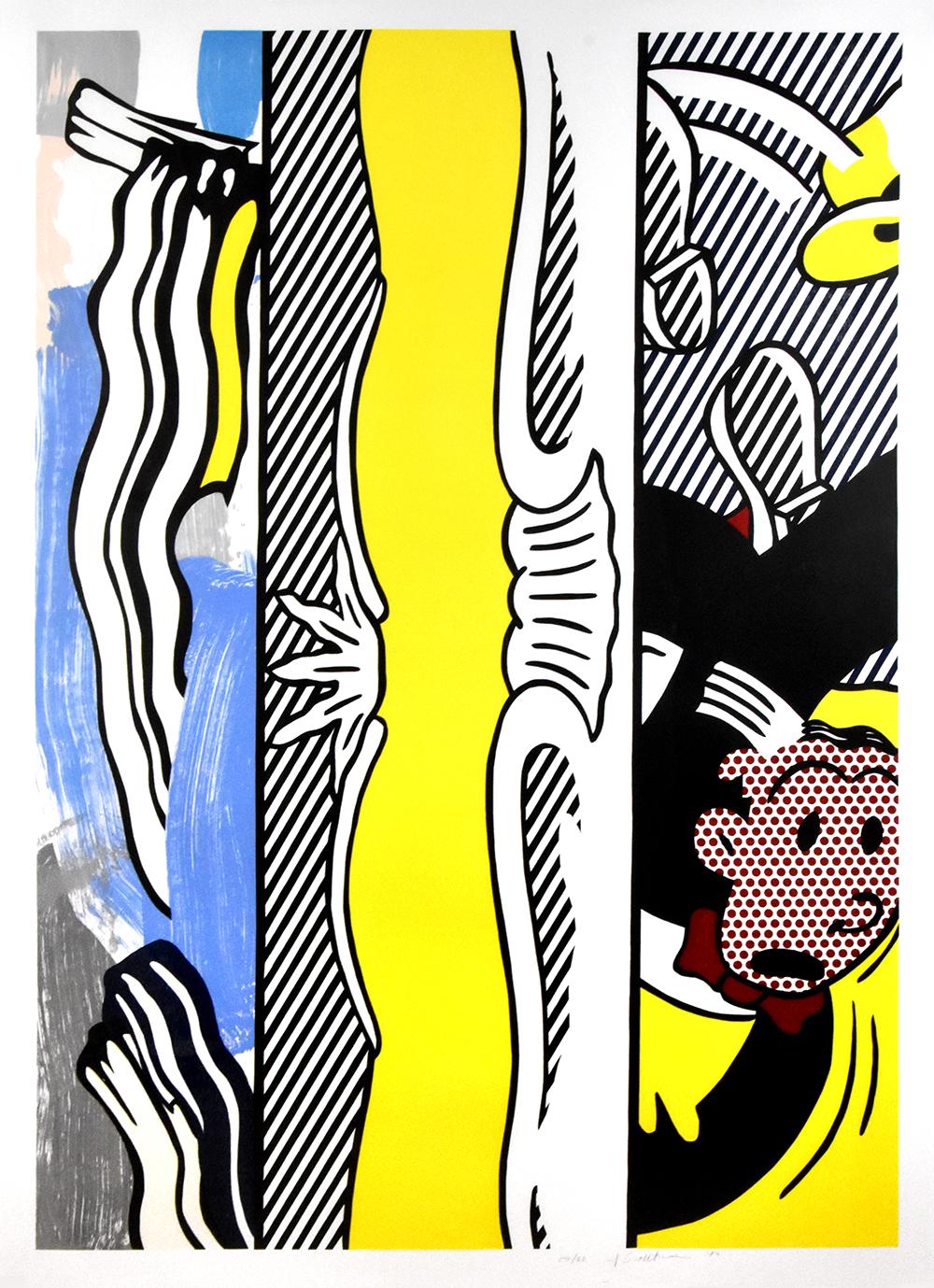 Roy Lichtenstein Figurative Print - Two Paintings: Dagwood