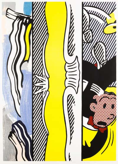 Roy Lichtenstein - Brushstrokes For Sale at 1stDibs