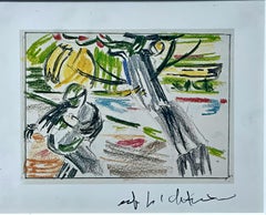 VIP Invitation to "The Drawings of Roy Lichtenstein" @ MoMA, Hand Signed, Framed