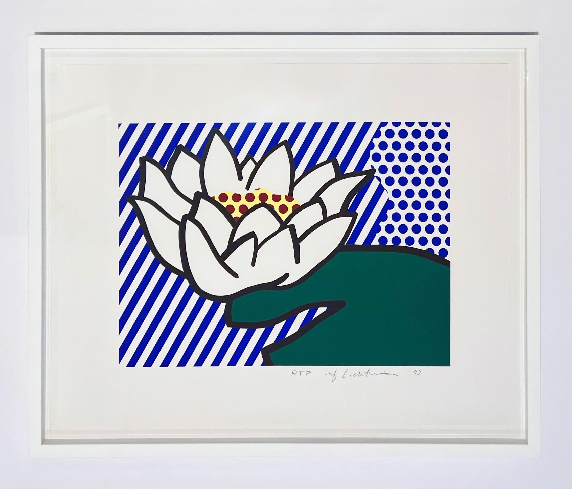 Water Lily - Print by Roy Lichtenstein