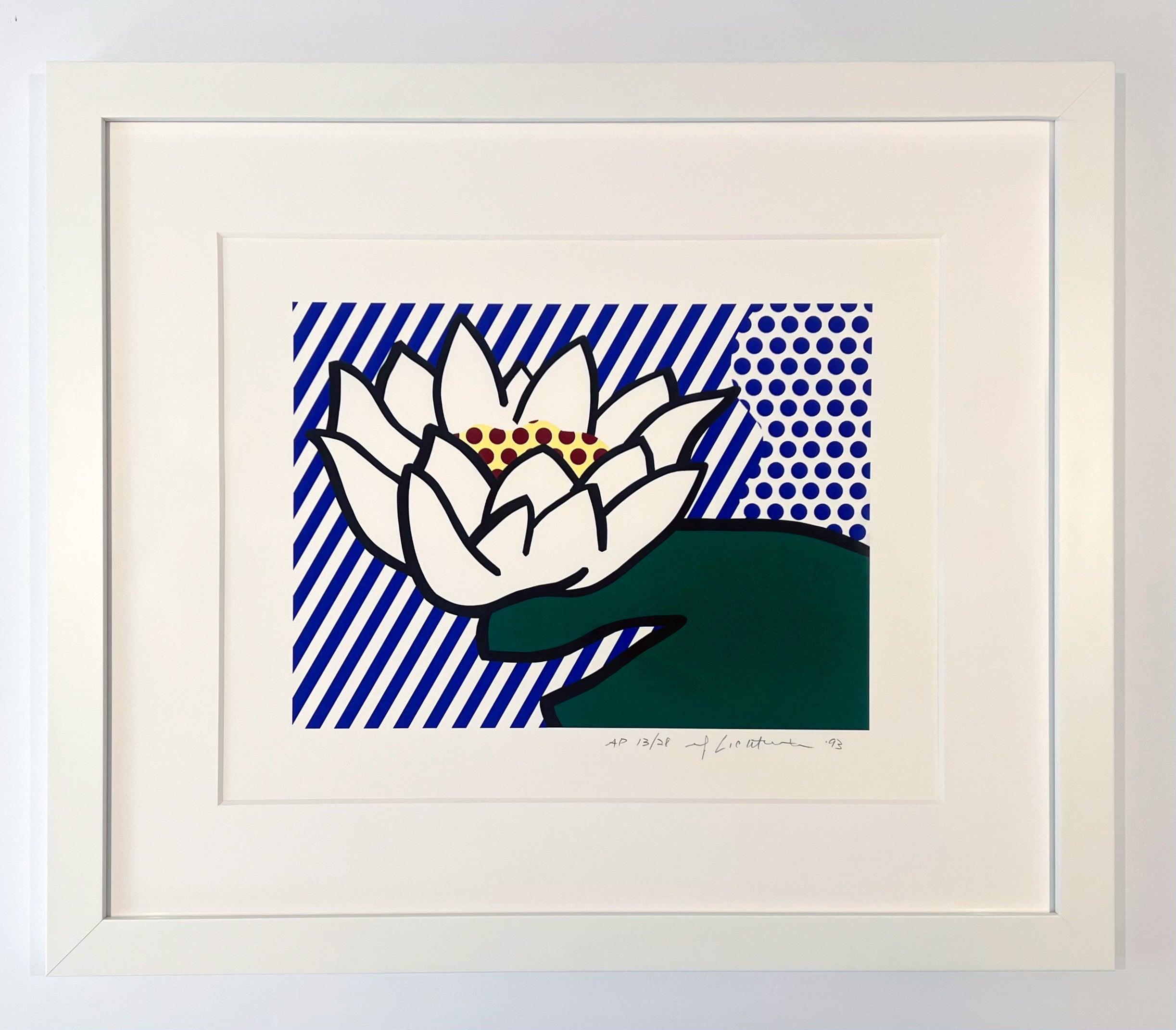 Lirio de agua - Print de Roy Lichtenstein