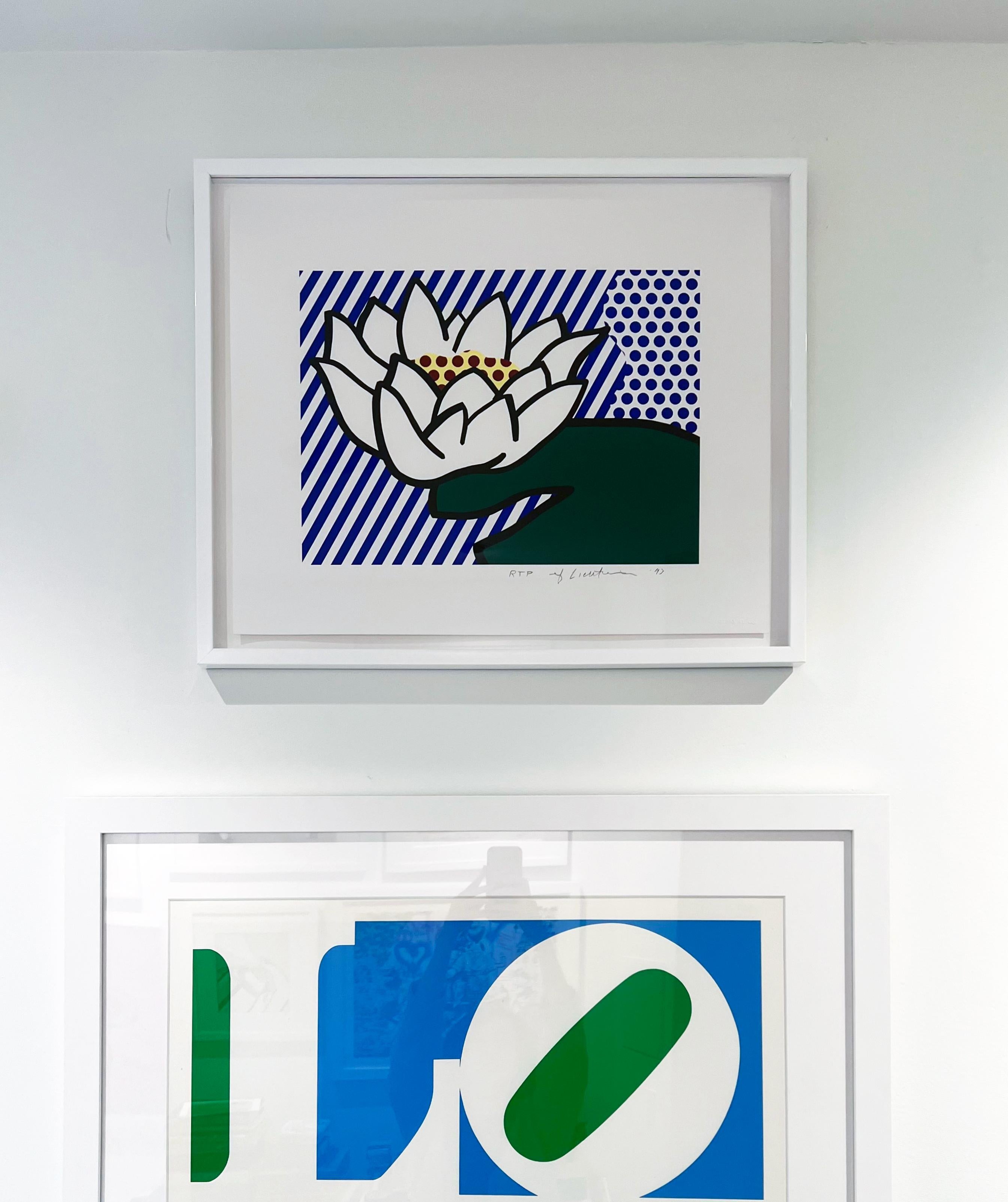 Water Lily - Pop Art Print by Roy Lichtenstein