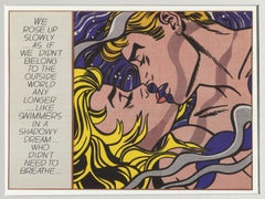 We Rose Up Slowly Offset Print, Framed, Pop Art, 1994, Excellent