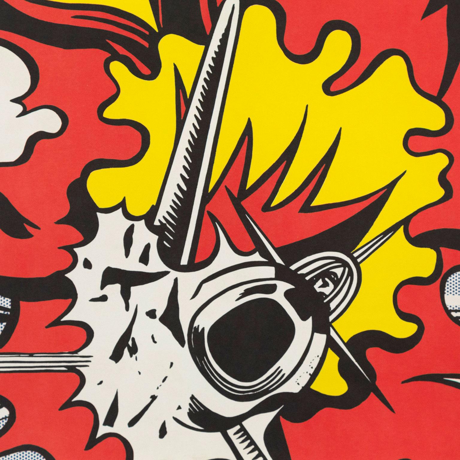 Roy Lichtenstein (1923-1997) was one of the most successful and influential artists of the 20th century, helping pioneer and define Pop Art in the 1960s.

Lichtenstein's signature style mined both images and technique from comic books and