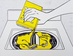 Yale University Art Gallery (Washing Machine) Poster /// Pop Roy Lichtenstein
