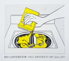 Yale University Art Gallery (Washing Machine) Poster /// Pop Roy Lichtenstein