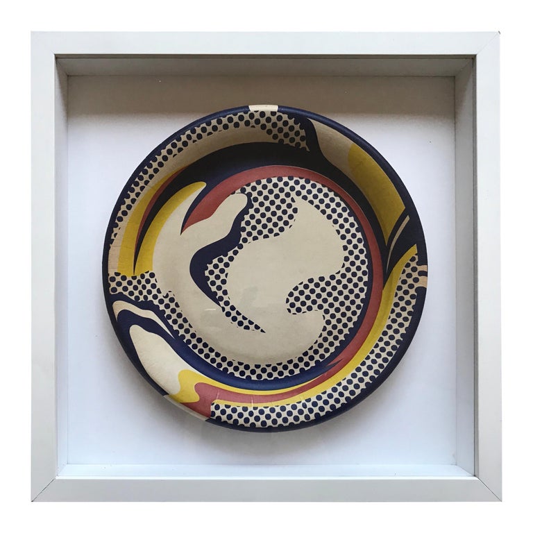 Roy Lichtenstein Screen Print Objet D�art, 1969 For Sale