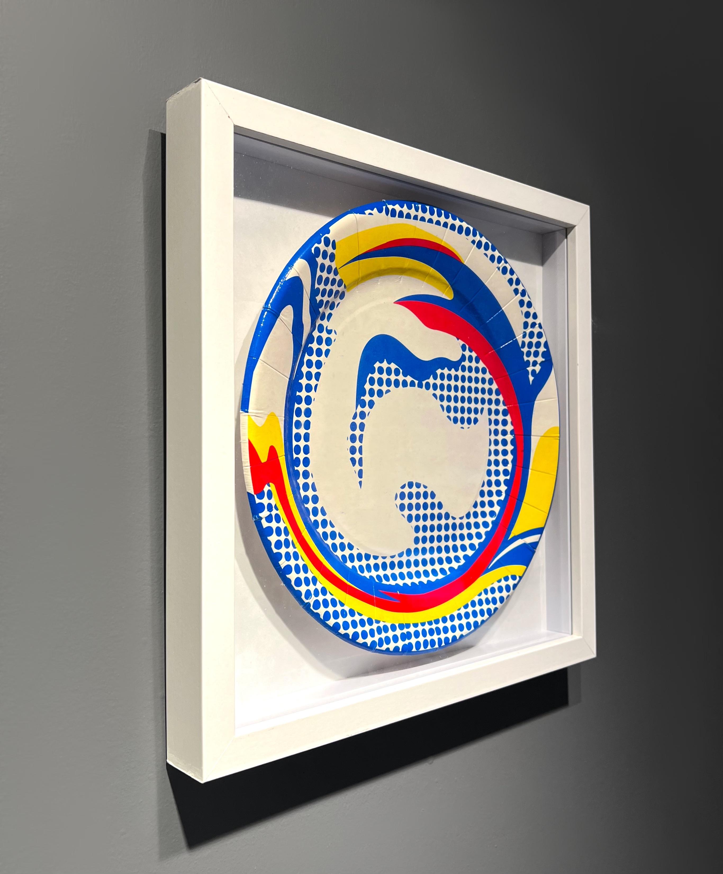 'Paper Plate' Screenprint Sculpture, 1969 For Sale 1