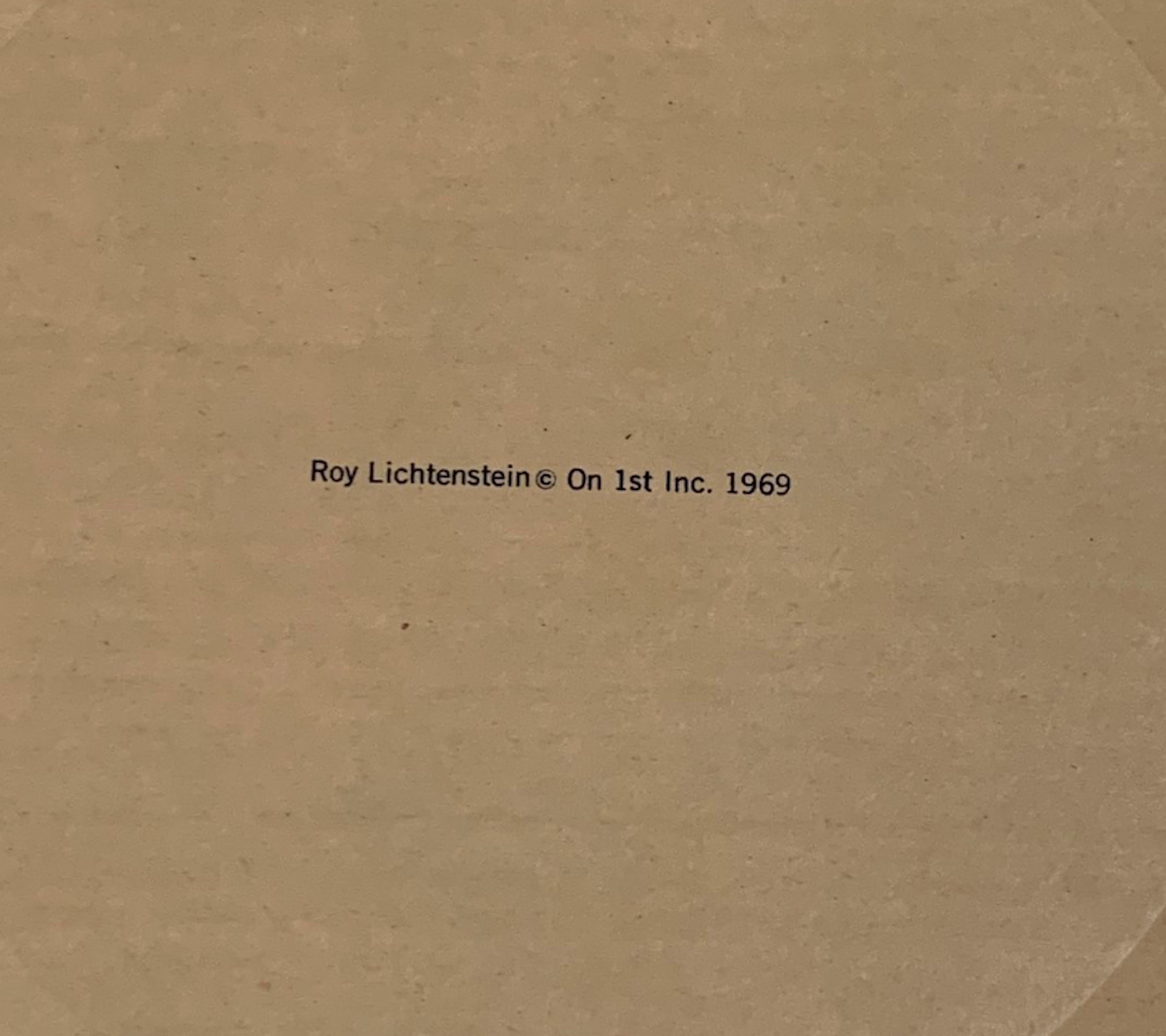 'Paper Plate' Screenprint Sculpture, 1969 For Sale 2