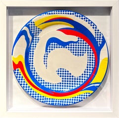 „Papierteller“ Siebdruck-Skulptur, 1969